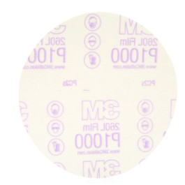 3M 01104 260L Series Resin Bonded Abrasive Disc, 6" Diameter, P1000 Grit, P