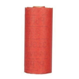 3M 01106 316U Series Red Abrasive Disc, 6" Diameter, P600 Grit, PSA, Roll o
