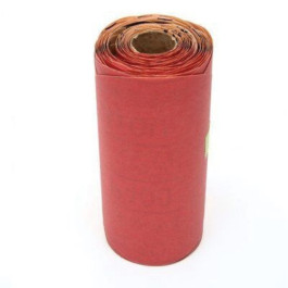 3M 01108 316U Series Red Abrasive Disc, 6" Diameter, P400 Grit, PSA, Roll o