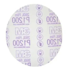 3M 01185 260L Series Red and White Abrasive Disc, 6" Diameter, P1200 Grit,