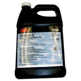3M 13084 Finesse-It Polish Finishing Material, 1 Gallon, White