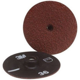 3M 01431 Coated Kut-Down Abrasive Disc, 3" Diameter, 24 Grit, Box of 20