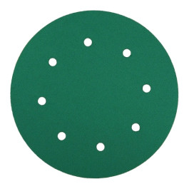 3M 01569 Green Corps Stikit Production Disc Dust Free, 8 In 80, 8 Hole, 50 Discs Per Carton