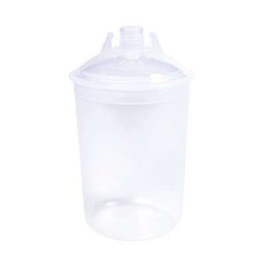3M 16112 PPS Lid and Liner Kit, 400 ml Midi, 200 Micron, 50 Lids, 50 Liners