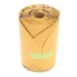 3M 01623 216U Series Dust Free Abrasive Disc Roll, 5" Diameter, P220 Grit,