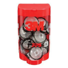 3M 16299 PPS Lid Dispenser, Red, for Large, Standard, and Midi PPS Cup Lids