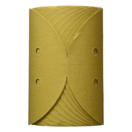 3M 01638 Stikit Gold Paper Disc Roll Dust Free, 6 Inch, P220, 175 Discs per Roll
