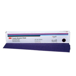 3M 01794 740I Series Sandpaper Sheet, 2-3/4" x 16-1/2", 36 Grit, Purple, Dr