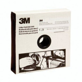 3M 19795 314D Series Utility Cloth Roll, 1-1/2" Width x 20 Yard Length, P40