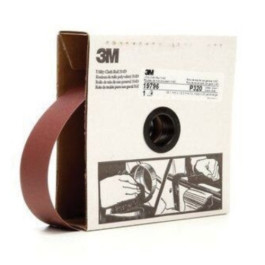 3M 19796 314D Series Utility Cloth Roll, 1-1/2" Width x 20 Yard Length, P32