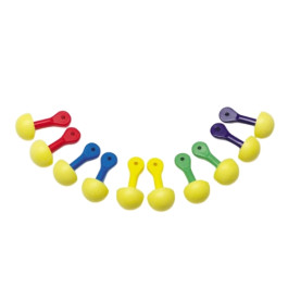 3M 21011 E-A-R Express Pod Plugs Earplugs, Uncorded, NRR 25 dB, Pillow Pack