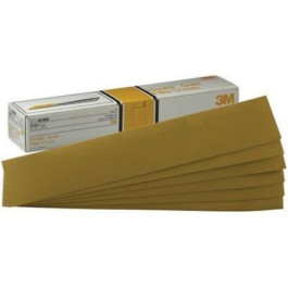 3M 02470 236U Seires Hookit Gold Abrasive Sheet, 2-3/4" Width x 16" Length,