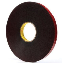 3M 25522 5952 Series VHB Double Sided Heavy Duty Mounting Tape, 3/4" Width