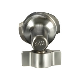 3M 26138 PPS Series 2.0 Adapter, Type S42, 3/8-19 BSP R-Angle Female,  Use