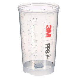 3M 26364 PPS Series 2.0 Vented Spray Cups, Large, 32.1 fl oz, 950 ml, Case