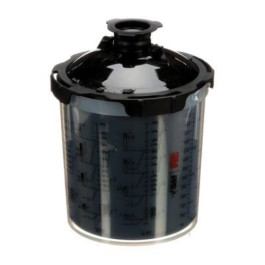 3M 26710 PPS Series 2.0 Standard Spray Cup System UV Kit, 650 ml, 200 Micro