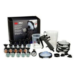 3M 26778 Performance Spray Gun System with PPS and trade; 2.0, Lightweight and Efficient, HVLP, Includes Replaceable Atomizing Heads