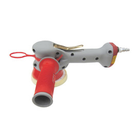 3M 28392 Random Orbital Buffer, 5" Diameter, 10mm Orbit, Air-Powered with Ergonomic Design