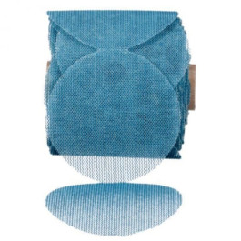3M 36449 Hookit Blue Net Abrasive Disc Roll, 3'' Diameter, 80 Grit, Hook an
