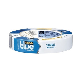 3M 03681 ScotchBlue Painter's Tape, 2090 Series, 60 yard x 0.94" Blue Crepe