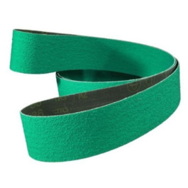 3M 36BLT024A Cloth Abrasive Belt, 36'' Length x  2'' Width, 24 Grit, Pack o