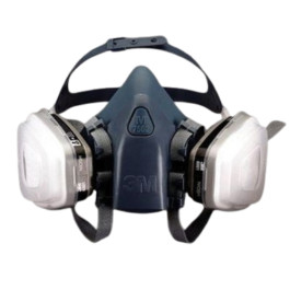 3M 37077 Professional Series Half Facepiece Paint Spray Packout, Small, P95