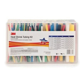 3M 37677 FP-301 Series Single Wall and Thin Wall Heat Shrink Tubing Assortm