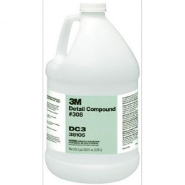 3M 38105 Detail Compound, Liquid, 1 Gallon