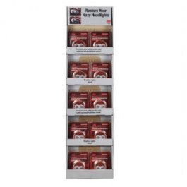 3M 39033 Headlight Restoration System Display, Tan, Liquid