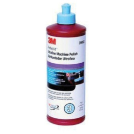 3M 39062 Perfect-It EX Ultrafine Machine Polish, 1 PT Bottle, Liquid, Blue