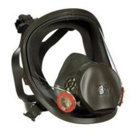 3M 54159 6000 Series Full-Face Respirator, Large, NIOSH Approved