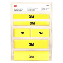 3M 05692 Stikit Sanding Block Kit, 6 Sanding Blocks, Works with Stikit Sheet Rolls