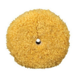 3M 05754 Perfect-It Double Sided Wool Polishing Pad, 9" Diameter, Quick Con
