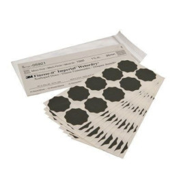 3M 05921 Finesse-It Wetordry Fine Grade Scallop Abrasive Disc, 1500 Grit, P