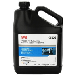 3M 5929 Finesse-It II Machine Polish, 1 Gallon (128 fl oz)