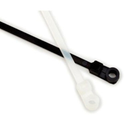 3M 59308 Screw Mount Cable Tie, 15.1'', Nylon 6/6, Beige, 50 lbs, Pack of 5