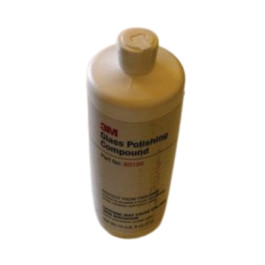 3M 60150 Glass Polishing Compound, Liquid, Tan, 1Litter Bottle