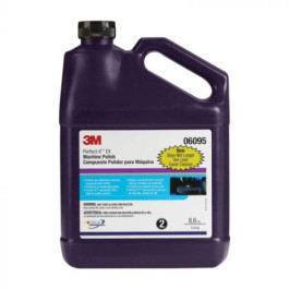 3M 06095 Perfect-It EX Machine Polish, 1 Gallon Bottle, Liquid, Gray