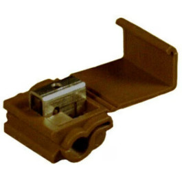 3M 6120 Scotchlok Electrical IDC 902-BULK Tap Connector, Brown, 12 AWG Soli