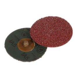3M 66779 Cubitron II Roloc Fibre Disc 982C, 36+ TR Grade, 3'' Diameter, R30