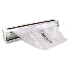 3M 06723 Plastic Sheeting, 12' Width x 400' Length, HDPE, Translucent