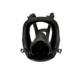 3M 6900DIN Full Facepiece Reusable Respirator, Large, Silicone Faceseal, DIN & Bayonet Connection