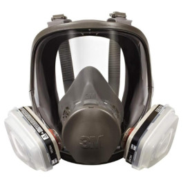 3M 7162 Full Facepiece Respirator Packout, Organic Vapor / P95, Medium