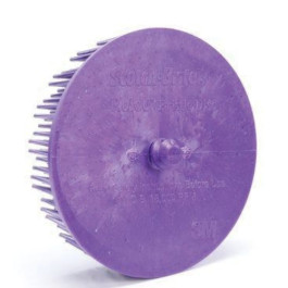 3M 07537 Scotch-Brite Body Man's Bristle Disc, 3" Diameter, 36 Grit, Very C