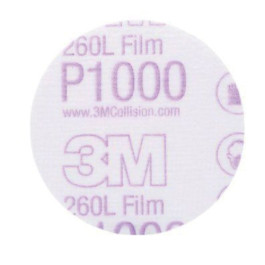3M 00909 260L Hookit Finishing Film Abrasive Disc, 3" Diameter, P1000 Grit, 3M 00909 260L Hookit Finishing Film Abrasive Disc, 3" Diameter, P1000 Grit,