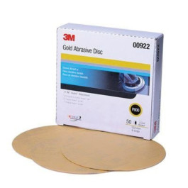 3M 00922 216U Series Hookit Gold Abrasive Disc, 6" Diameter, P800 Grit, Hoo 3M 00922 216U Series Hookit Gold Abrasive Disc, 6" Diameter, P800 Grit, Hoo