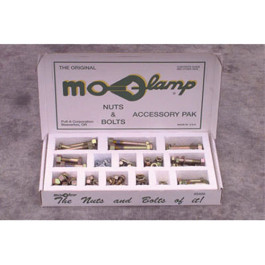 Mo-Clamp 5400 Nut and Bolt Kit, Grade 5 and Grade 8, Heat-Treated Fasteners, "Jobber Pack", 99-Pieces