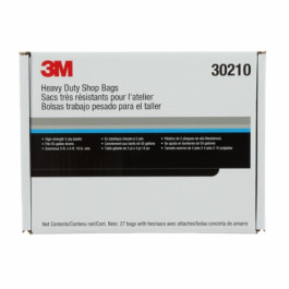 3M 30210 Marson Kwikee Heavy-Duty Shop Bags, 55 Gallon Capacit, 27-Pack