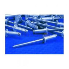 Howmet 40312 Klik-Fast Open-End Blind Rivet, 1/8" Diameter, 1/16-1/8" Grip