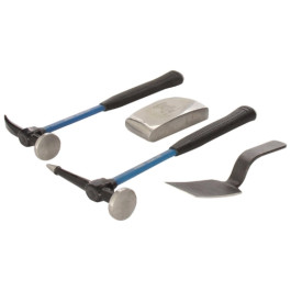 Martin 644KFG Body and Fender Repair Tool Set, Fiberglass Handles, 4 Piece